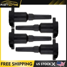 4x Ignition Coils for Jaguar Vanden Plas XJ6 XJR 1995-1997 Jaguar XJS 1995-1996