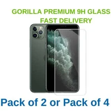 Gorilla Tempered Glass Screen Protector for iPhone 17 16 15 14 11 12 13 PRO MAX