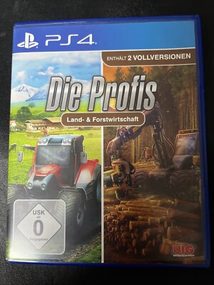 Die Profis - Land & Forstwirtschaft Simulator Ps4 Playstation 4 - Sehr Gut @433