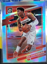Rui Hachimura 2021-22 Optic Basketball Prizm Holo #79 Washington Wizards