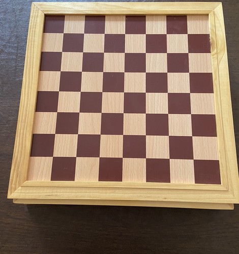 Deluxe 7 In One Game Set Wooden Chess And Checker Board Christmas Gift Games - Picture 7 of 8