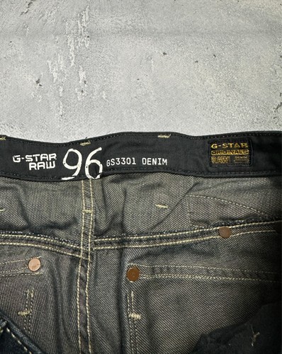 G-Star RAW 96 3301 Elwood Heritage Y2K Style Jeans Pants 90s - Picture 16 of 18