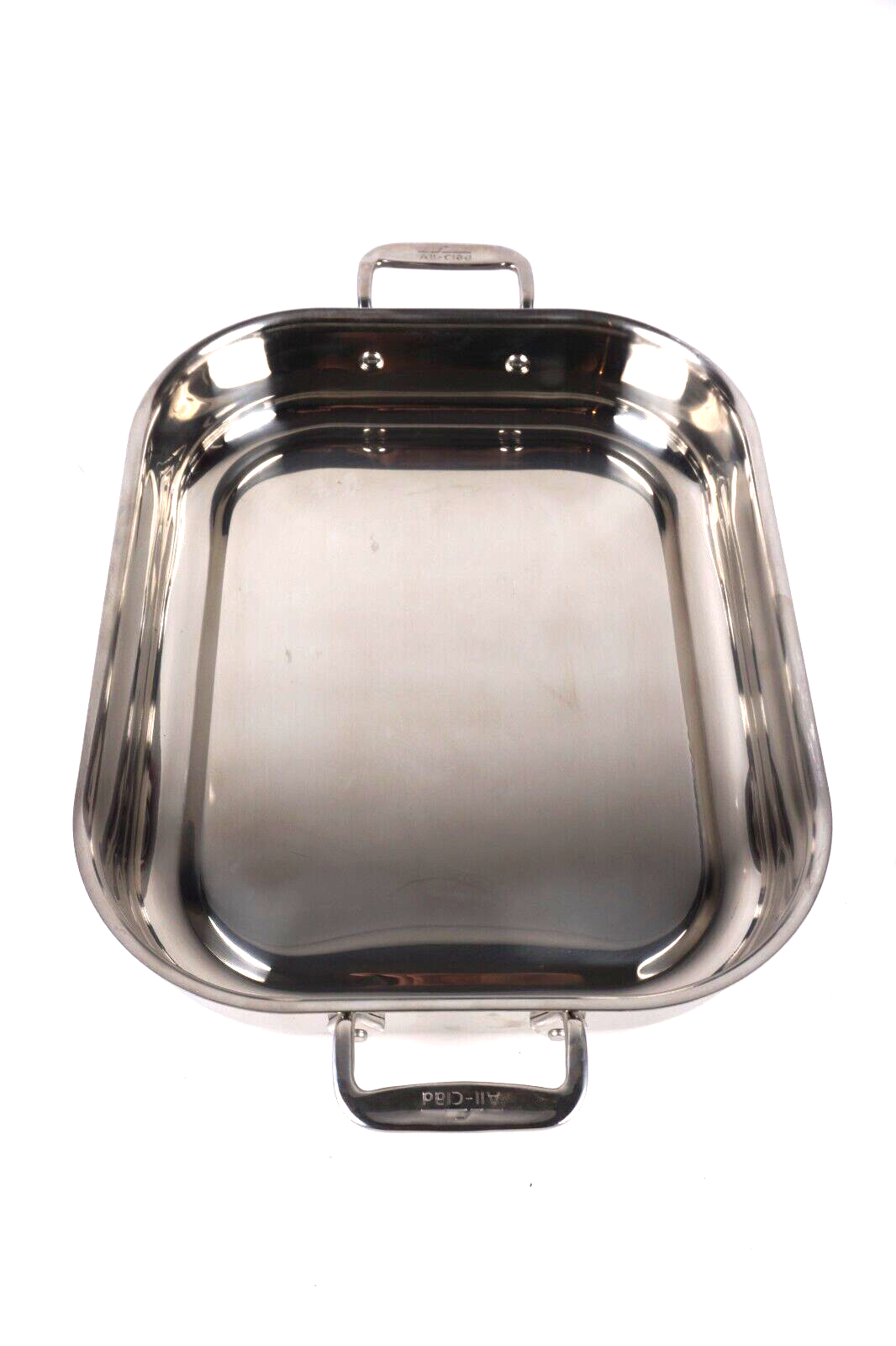 AllClad Lasagna Pan Roasting Baking Stainless Steel Pan 14.5 x 11.5 x 2.5 USA eBay