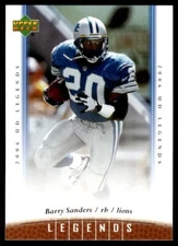 2006 Upper Deck Legends Football - Pick A Card