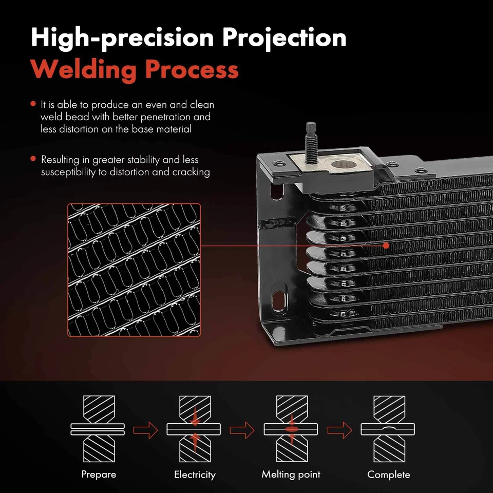 Refrigerador de óleo de transmissão automática para Chevrolet C4500 Kodiak C8500 GMC C4500 Topkick - Imagem 4 de 4