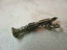 Vintage Sterling Silver Charm Clarinet