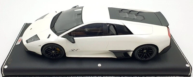 MR Models 1/18 Scale LAMBO02FWA - Lamborghini Murcielago SV - White - Image 4 of 4