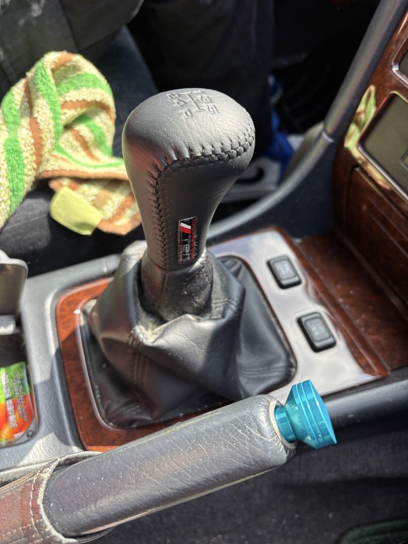 TRD Leather Shift Knob for JZX100 MT M12x1.25 Mark II Chaser