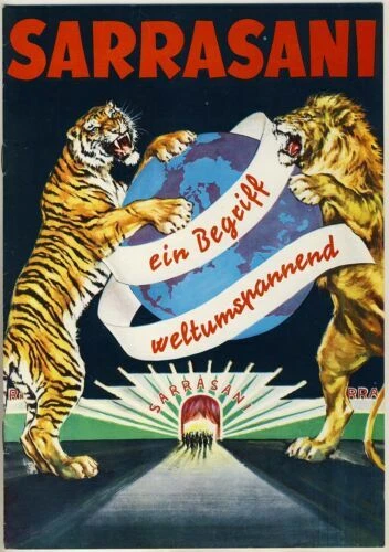 Zirkus-, Varieté- & Theater-Memorabilia Sarrasani