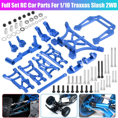  RC Autoteile Metall Komplettes Set für 1/10 Traxxas Slash 2WD/Rustler/Stampede