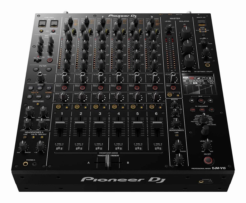 Pioneer DJ 6ch Professional DJ Mixer DJM-V10 - Image 2 of 4