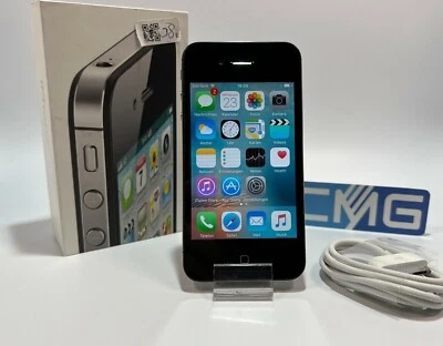 Apple iPhone 4s 16GB schwarz (Ohne Simlock) (CDMA + GSM) neuwertig iOS 9.3.6 TOP - Bild 1 von 4