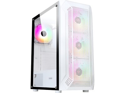 Fast Gaming Computer Desktop PC AMD Ryzen 7 + 32GB RAM + 500GB SSD + Windows 10