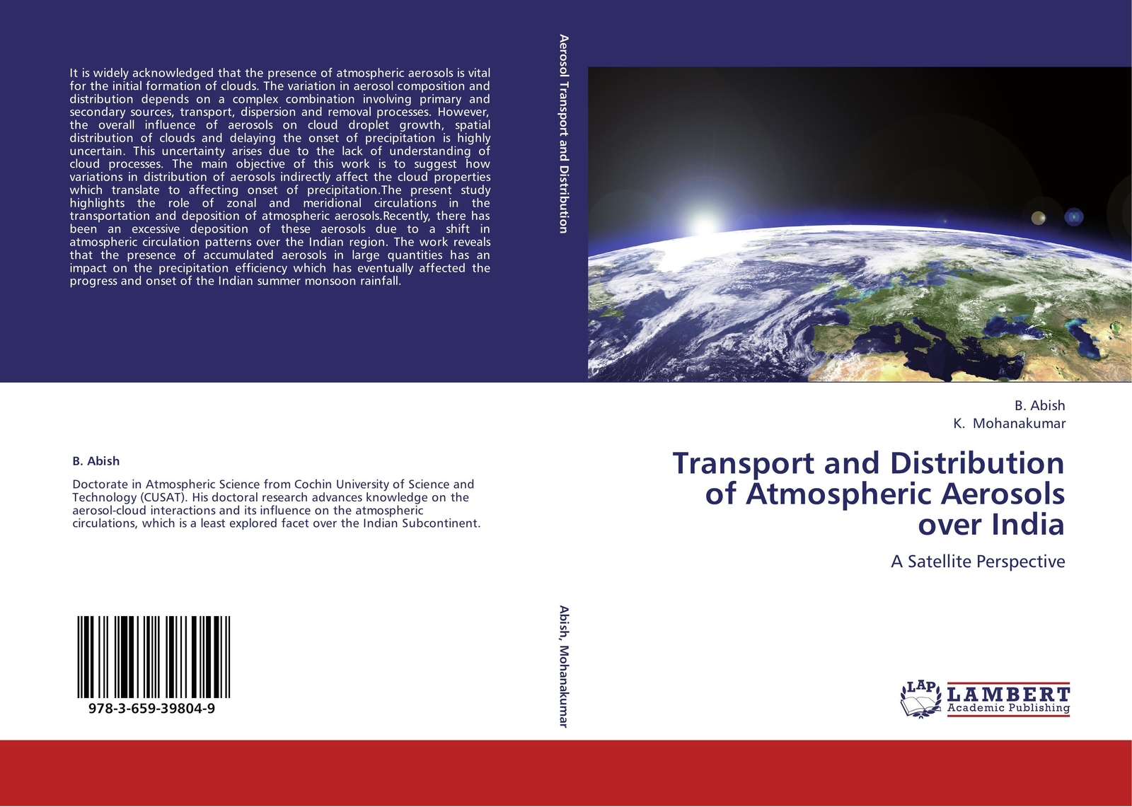 Thumbnail - B. Abish (u. A.) | Transport And Distribution Of Atmospheric Aerosols