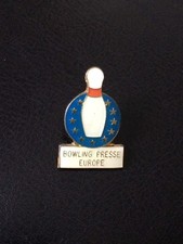Pin's Quille de bowling - Bowling Presse Europe