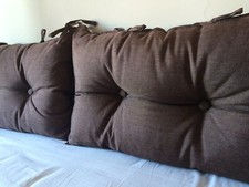 Cuscino Schienale Letto 150x60cm - Imbottito In Cotone, Morbido, Per Lettura, TV O Allattamento - Foto 12