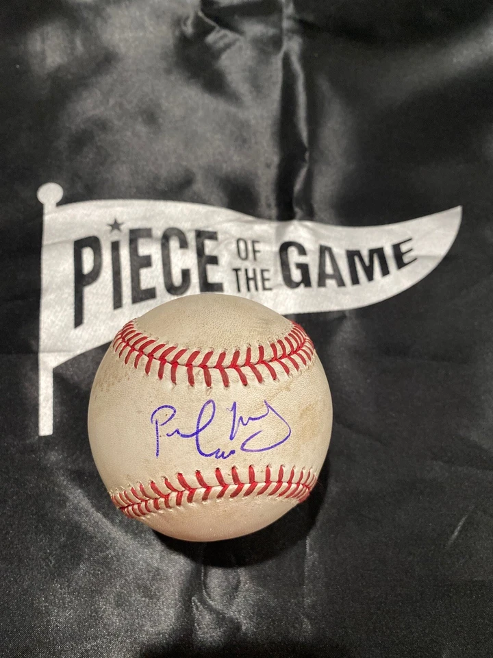 Paul Goldschmidt MLB Game Used Double Autographed Ball 4/18/18 Career Hit #1025 - Image 2 of 4