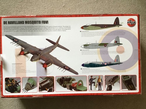 Airfix 1:24 De Havilland Mosquito FBVI Model Kit A25001A Factory Sealed Bags - Picture 10 of 11