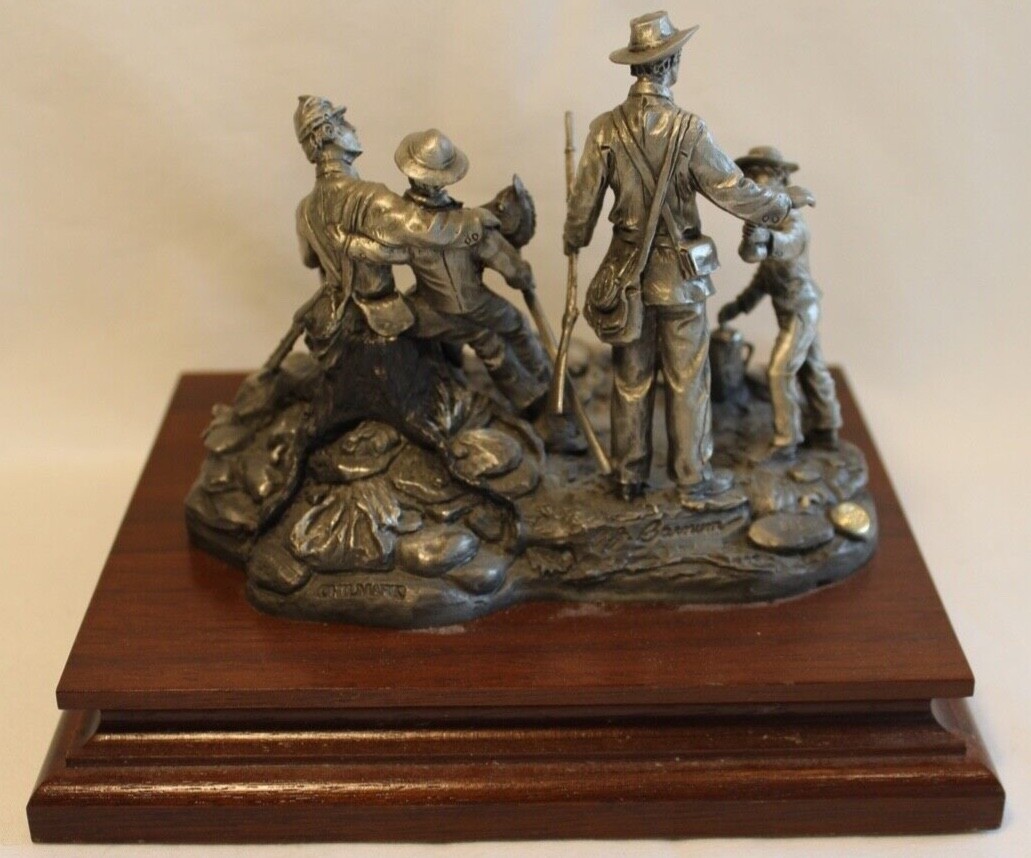 Spirit of Giving Chilmark Pewter Civil War Sculpture by Francis