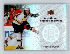 2023-24 UD Series 2 Director of Boards  #DB-2 A.J. Greer Boston Bruins