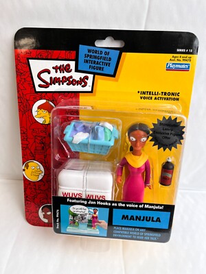 BNIB Playmates INTERACTIVE Die Simpsons Serie 15 Manjula Actionfigur WOS