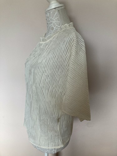 MANGO BLOUSE TOP SHIRT SIZE L UK 14 EUR 40 - Picture 3 of 6