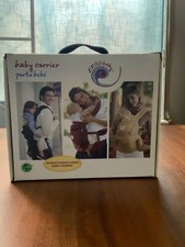 Ergo Baby Carrier Black Original Cotton Front or Back Facing- Black