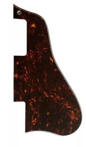 4Ply Brown Tortoise For Gibson ES-335 Short Style Guitar Pickguard Scratch Plate