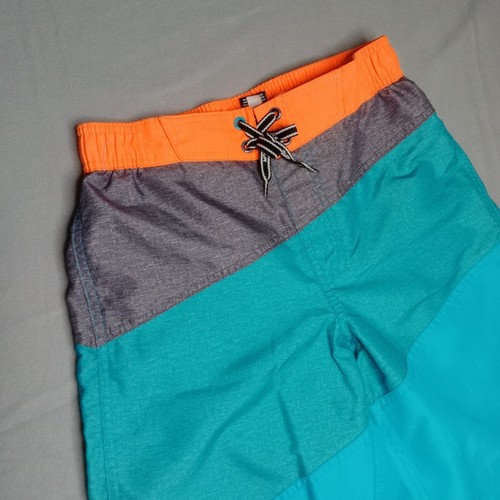 ZeroXposur Boys Board Shorts Swim Trunks Lined Pockets Elastic Waist Colrful Med - Picture 2 of 8