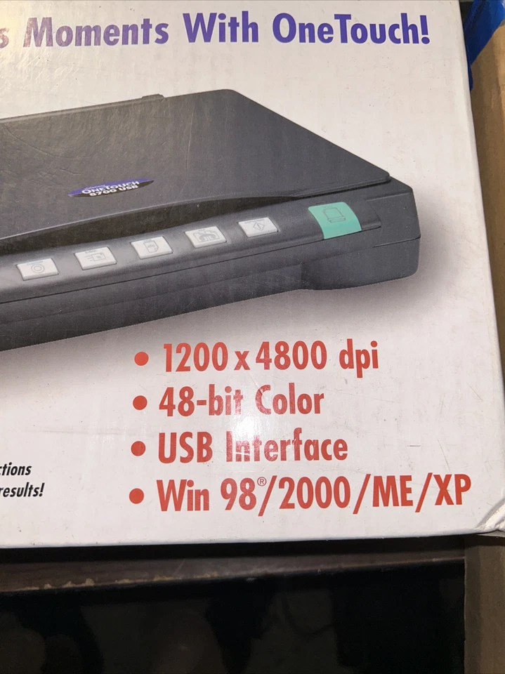 Visioneer OneTouch 8700 Flatbed Scanner  - Image 2 of 4