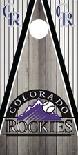 Corn Hole Board Wrap - Colorado Rockies Cornhole D2