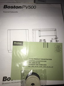 boston pv400 subwoofer