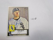 2007 Topps Rookie Josh Fields Autographed Baseball Card
