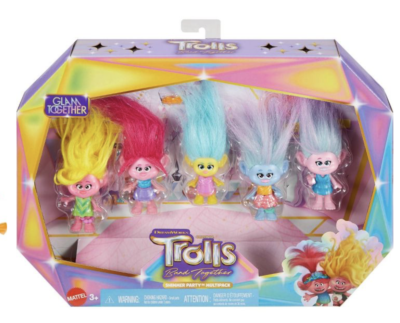 DreamWorks Trolls Band Together Shimmer Party Multipack Dolls Toy New With  Box