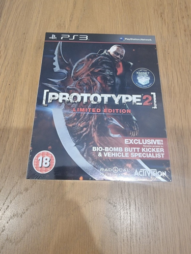 Prototype 2 Limited Edition - PlayStation 3 PS3 - New, Sealed UK PAL - Afbeelding 1 van 2