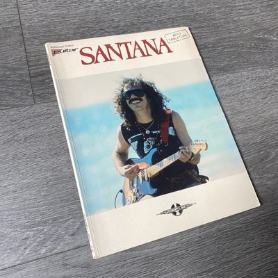 Santana Songbook Authentic Guitar-Tab Edition With Tablature 1994 Alfred