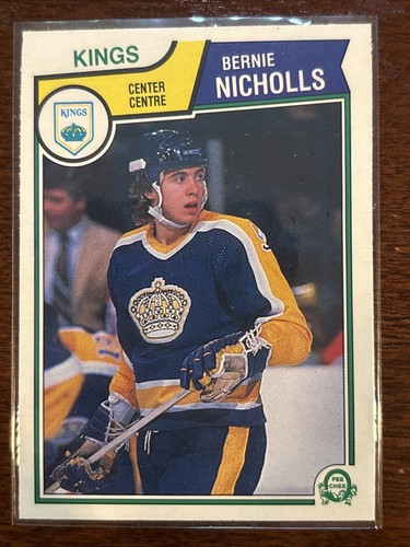 Bernie Nicholls #160 1983 O-Pee-Chee card