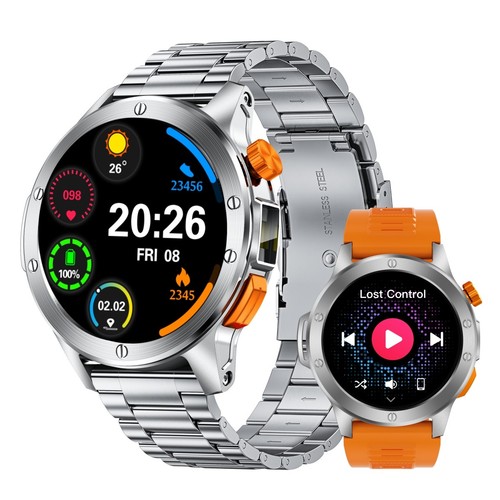 Military Smart Watch for Men (Call Receive/Dial) Rugged Tactical Fitness Tracker - Picture 1 of 8