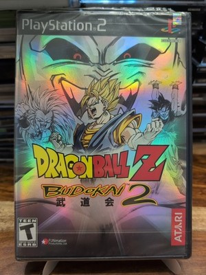 Dragon Ball Z: Budokai 2 (Sony PS2, 2003) New Factory Sealed Black Label