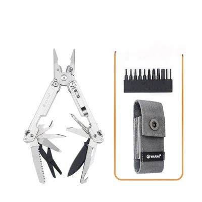 WARNA Ares weiß 20 in 1 Multitool Zange EDC Camping Werkzeug Set - Bild 1 von 4