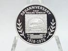 1976 1oz .999 Fine Silver USPS "58th Anniversary U.S. Air Mail" Medal **RARE**