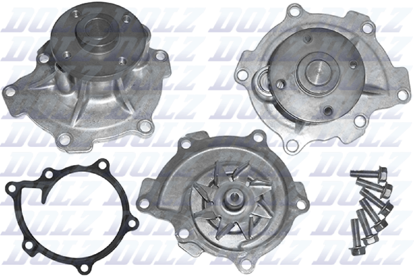 Wasserpumpe MotorküHlung Dolz C151 FüR Mitsubishi 4008 C4 CitroËN Aircross ASX 2-image