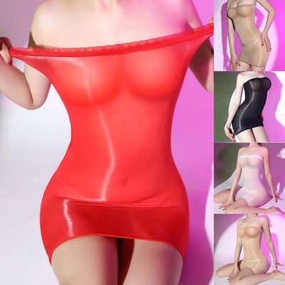 Bequemes modisches Kleid Oberteil eng Röhrentop Kleid Damen ultradünn für Zuhause