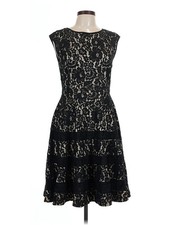 Eliza J Women Black Cocktail Dress 10