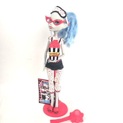 #ad Monster High Dead Tired Ghoulia Yelps Original Outfit STAINS Card Popcorn $84.99