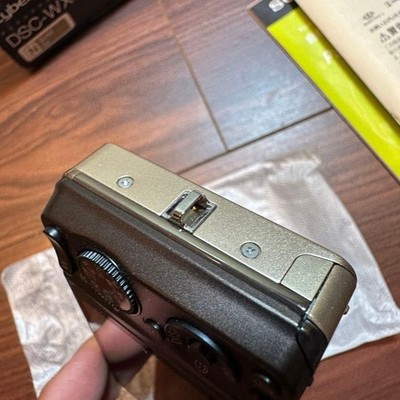 Sony Cyber-shot DSC-WX1 10.2MP Digital Camera - Black for sale