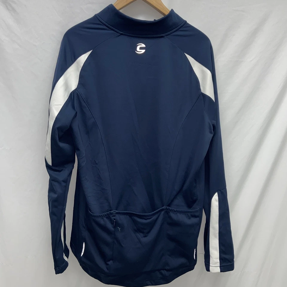 Chaqueta de ciclismo de pista Cannondale cremallera completa Respun talla XL Foto 3 de 4