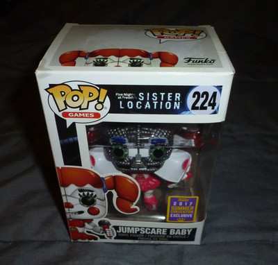 Funko Pop Jumpscare Baby Vinyl Figure #224 Five Nights at Freddys (FLAW)
