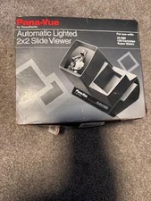 Pana-Vue View-Master Automatic Lighted 2x2 Slide Viewer 35mm Photo Film