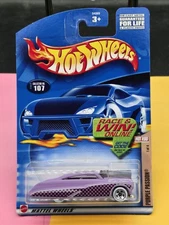 2002 Hot Wheels #107 Hot Rod Magazine Purple Passion 
